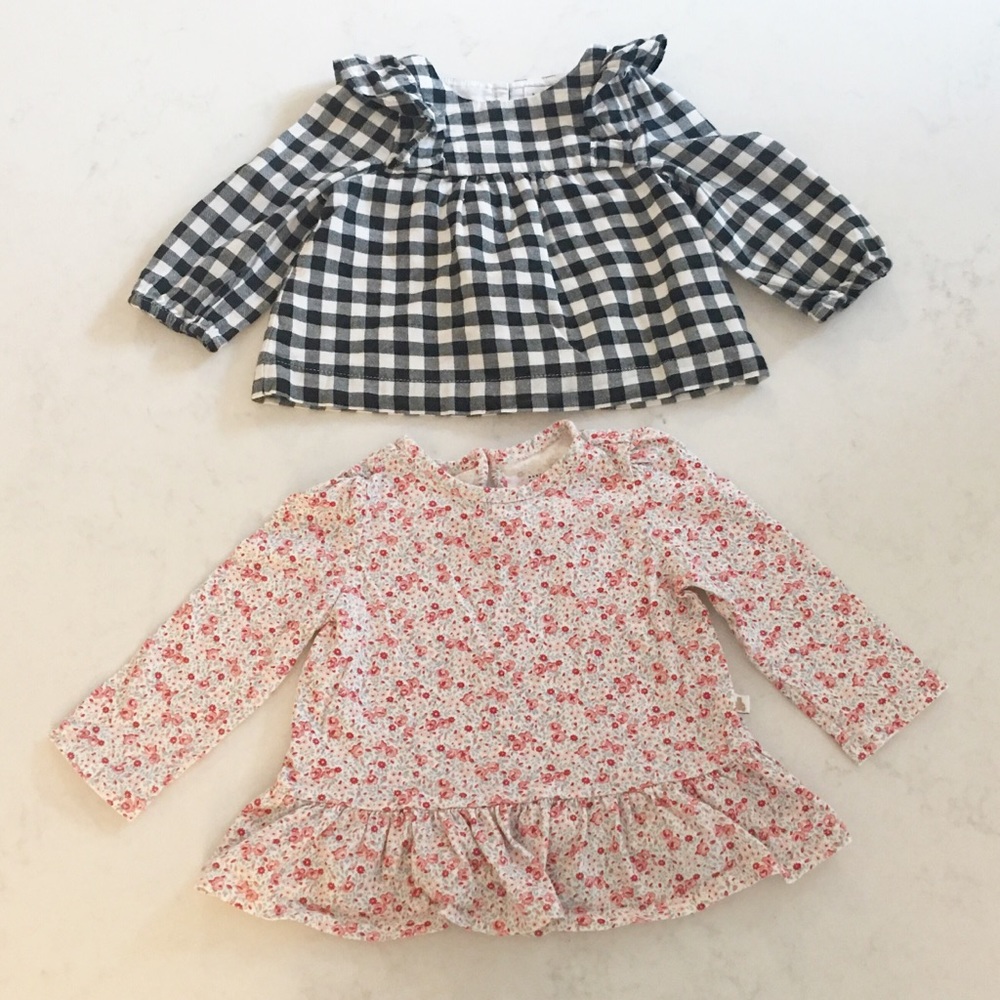 Baby Gap Girls Fall Top Bundle Size 6-12M
